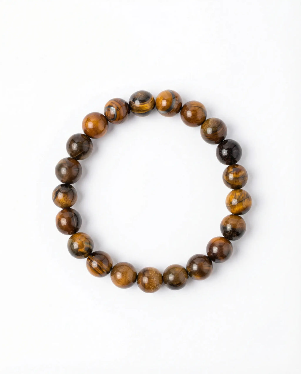 Men's Tiger Eye Stone Bracelet - Salitaire jewellery