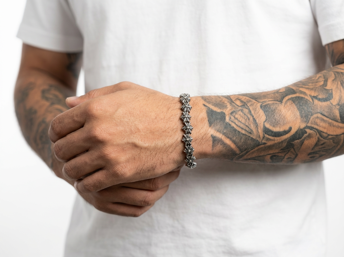 Auric Starburst Spike Cuff Bracelet