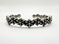 Men's Auric Starburst Spike Cuff Bracelet - Salitaire jewellery