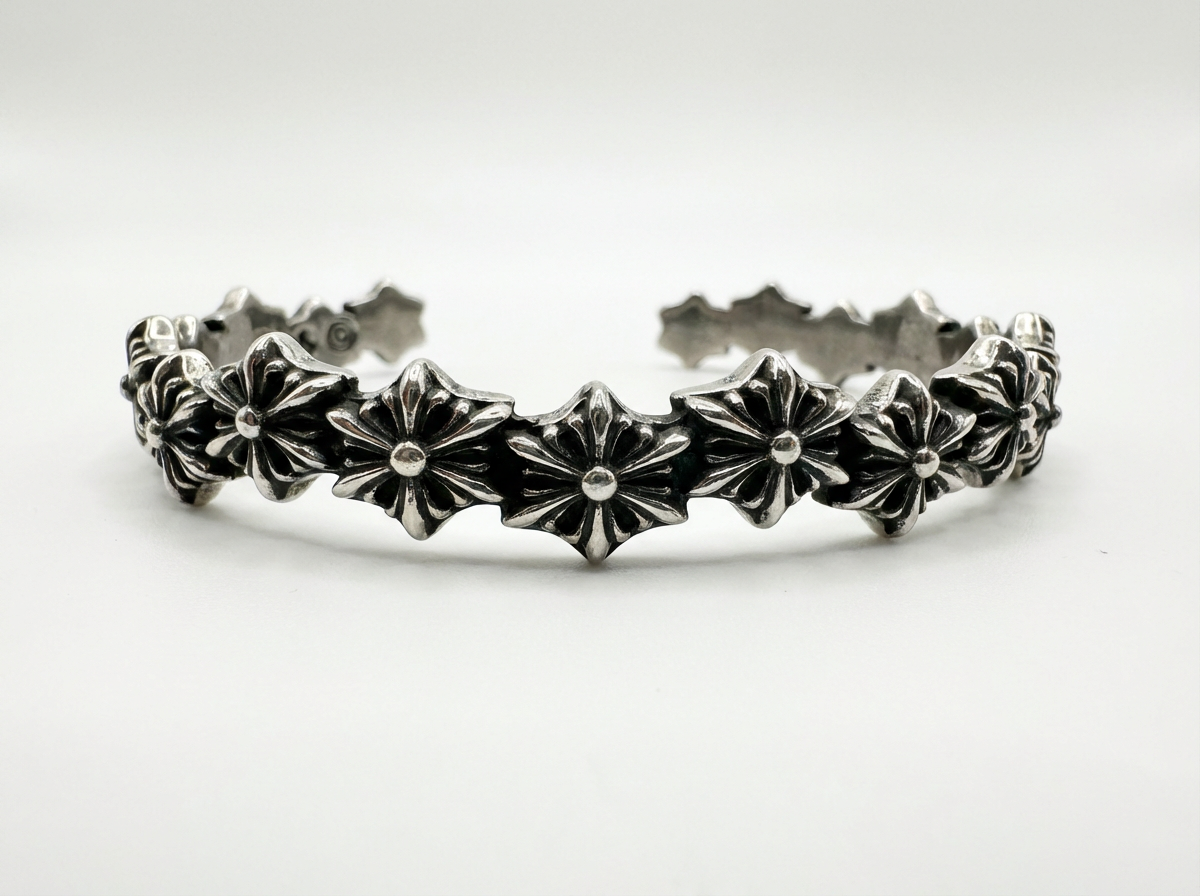 Auric Starburst Spike Cuff Bracelet