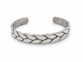 Men's Braided Torque Cuff - Salitaire jewellery