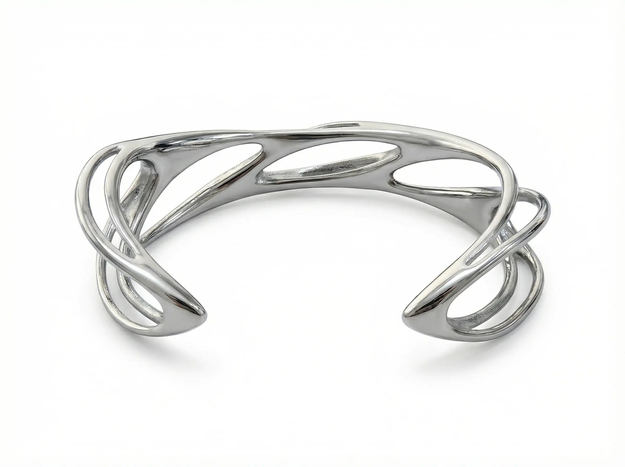 Liquid Flow Cuff Bracelet