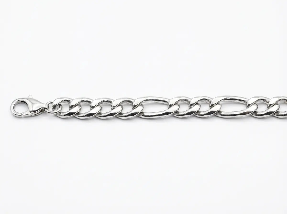 Men's FIGARO LINK BRACELET - Salitaire jewellery