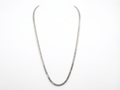 Men's Liquid Herringbone Silver Chain - Salitaire jewellery