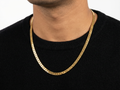 Men's Gold Cuban Link Chain - Salitaire jewellery