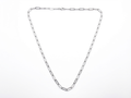 Men's Silver Paperclip Chain - Salitaire jewellery