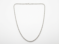 Men's Silver Rope Chain - Salitaire jewellery