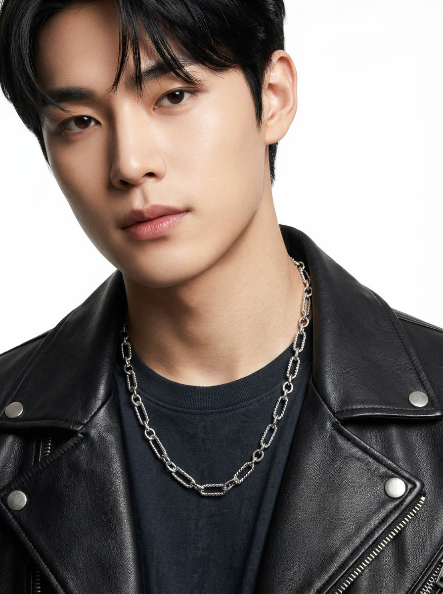 Silver Oval Link Chain