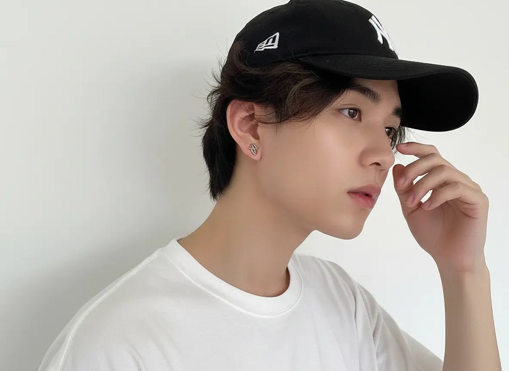 Orbit Star Stud Earring