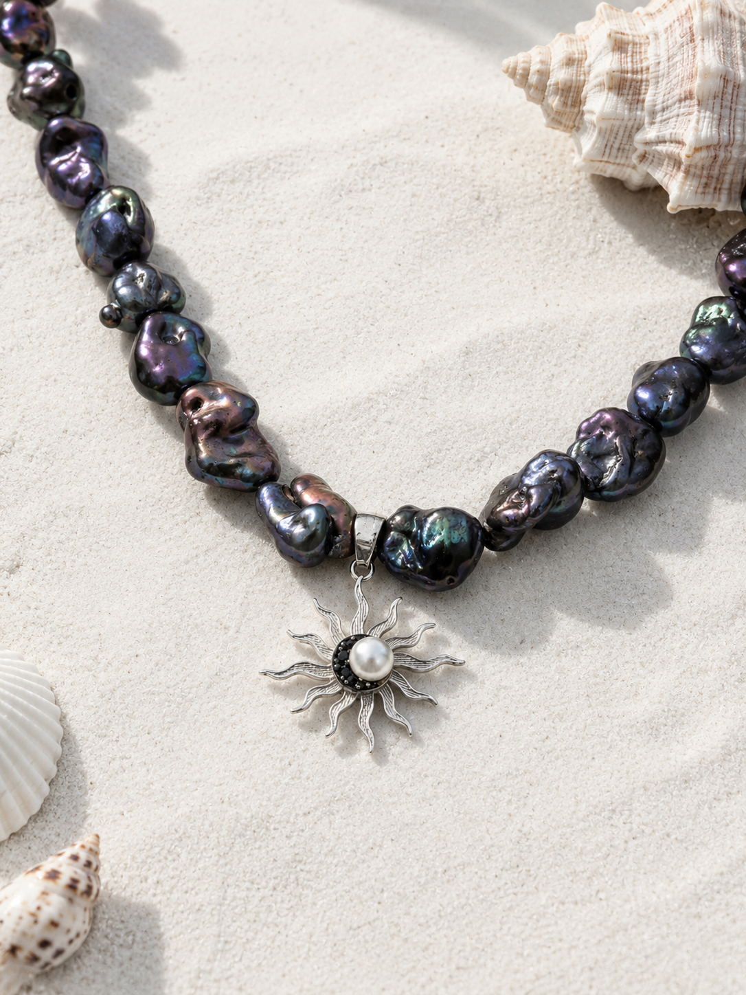 Eclipse Baroque Pearl Necklace