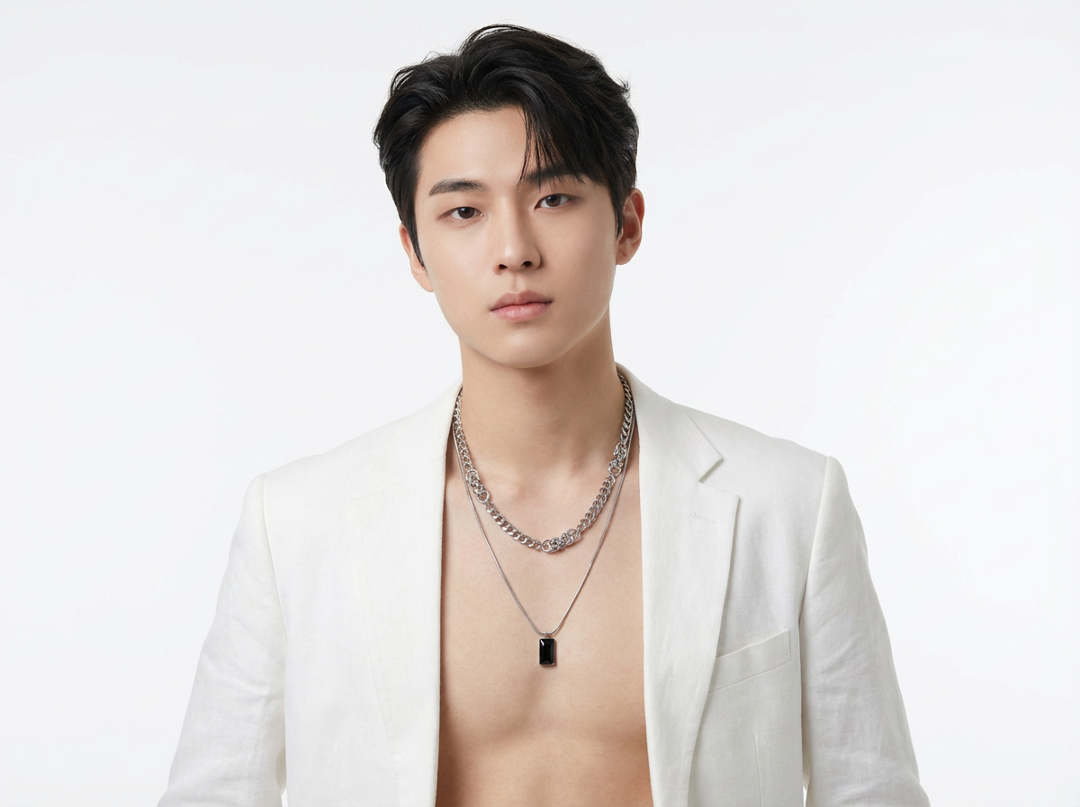 Linked Chain Layered Necklace