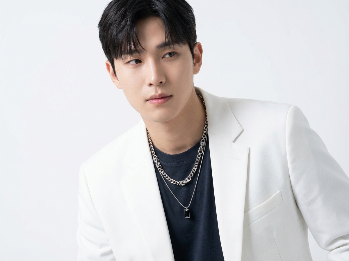 Linked Chain Layered Necklace