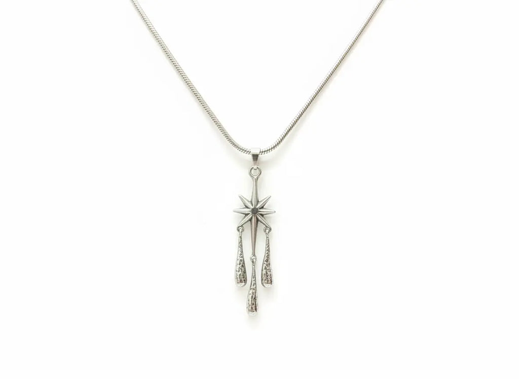 Men's North Star Drip Pendant - Salitaire jewellery