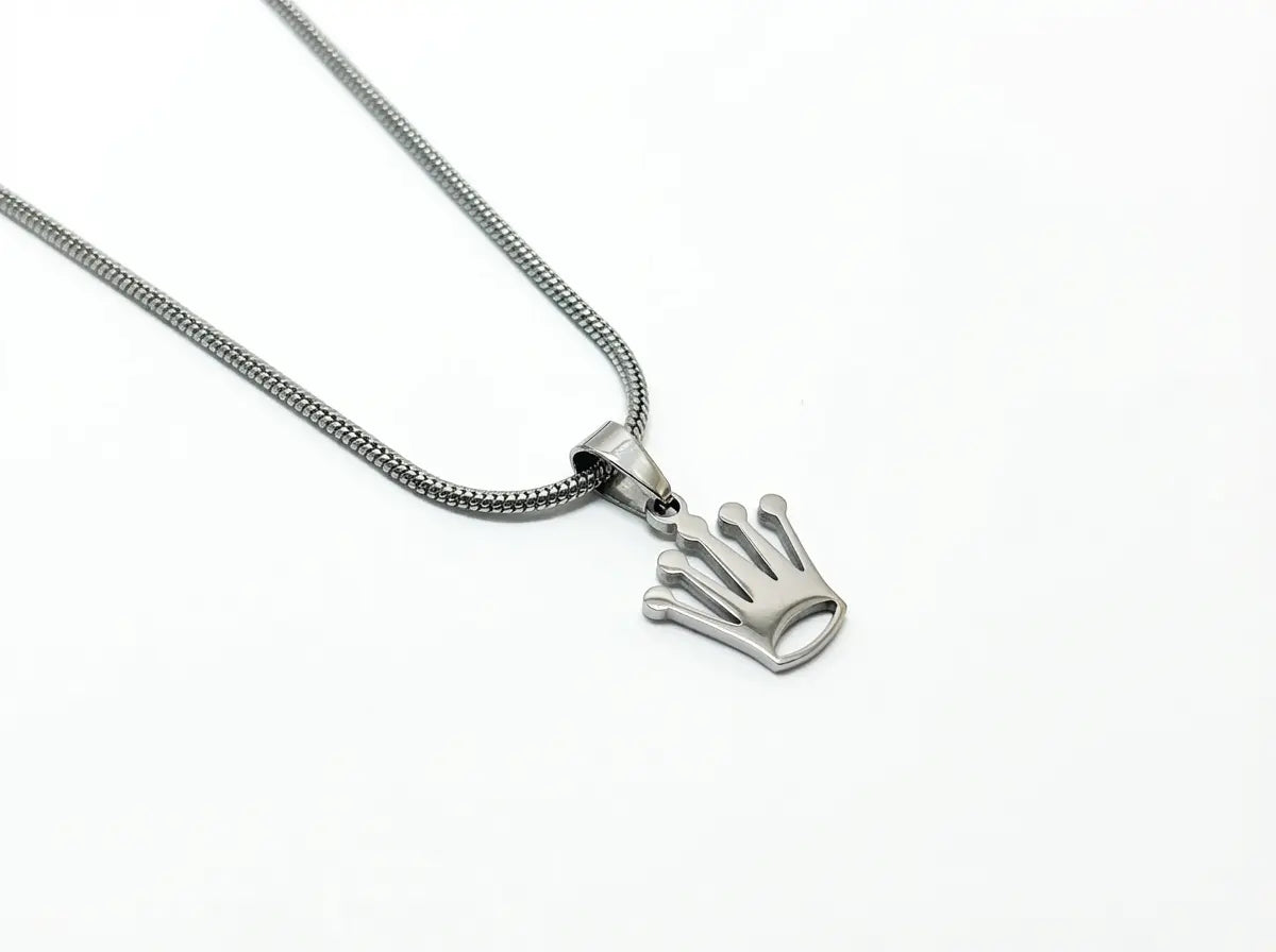 King Crown Pendant Necklace