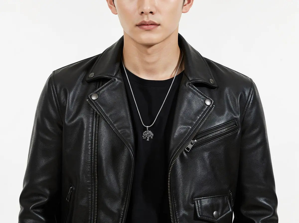 Silver Tree of Life Pendant Chain