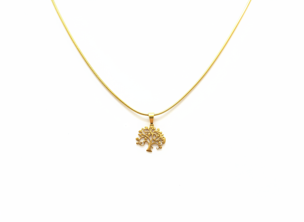 Men's Tree of Life Pendant Chain - Salitaire jewellery