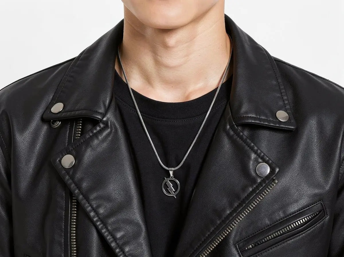 Lightning Bolt Pendant Chain