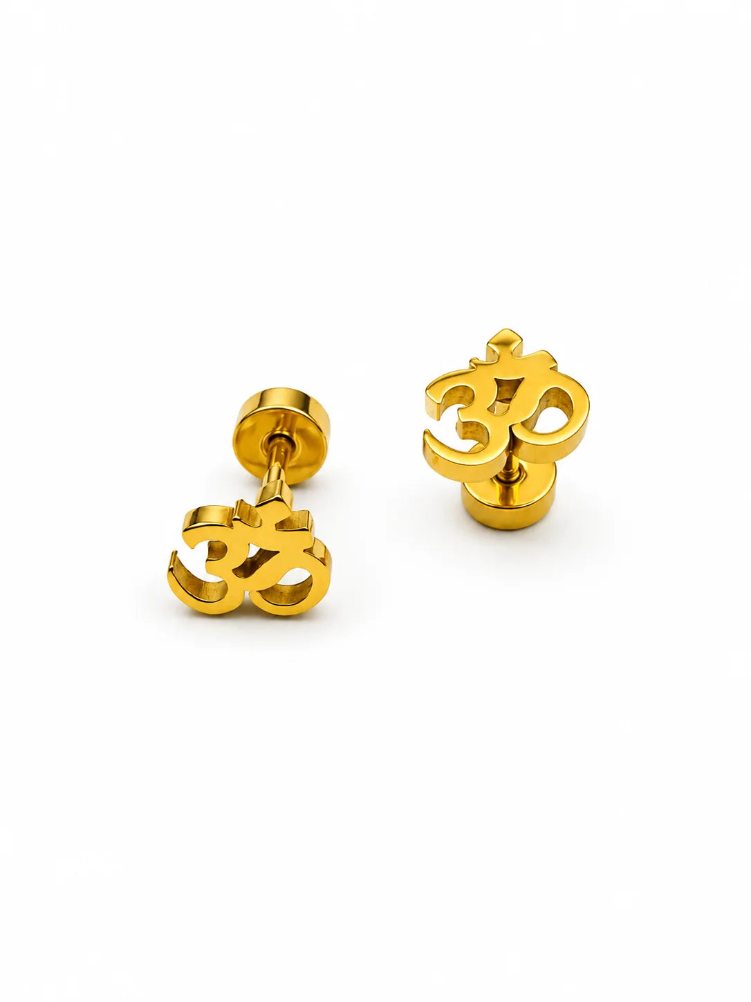 OM Ear Stud (Gold)