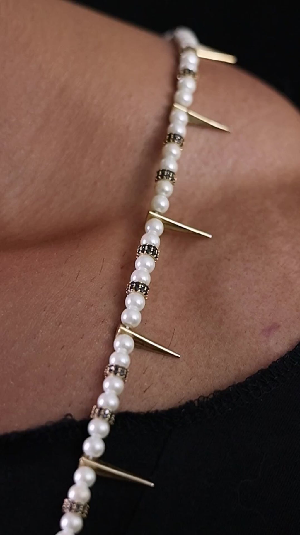Thorn & Pearl Necklace