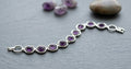 Amethyst Intuition Link Bracelet