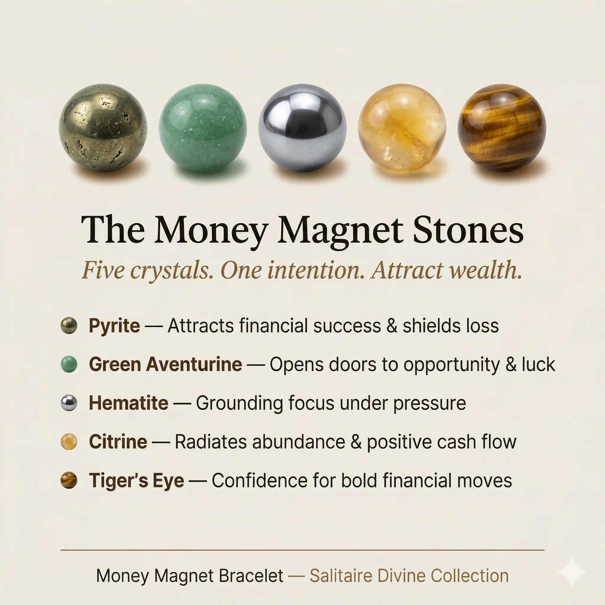 Money Magnet Link Bracelet