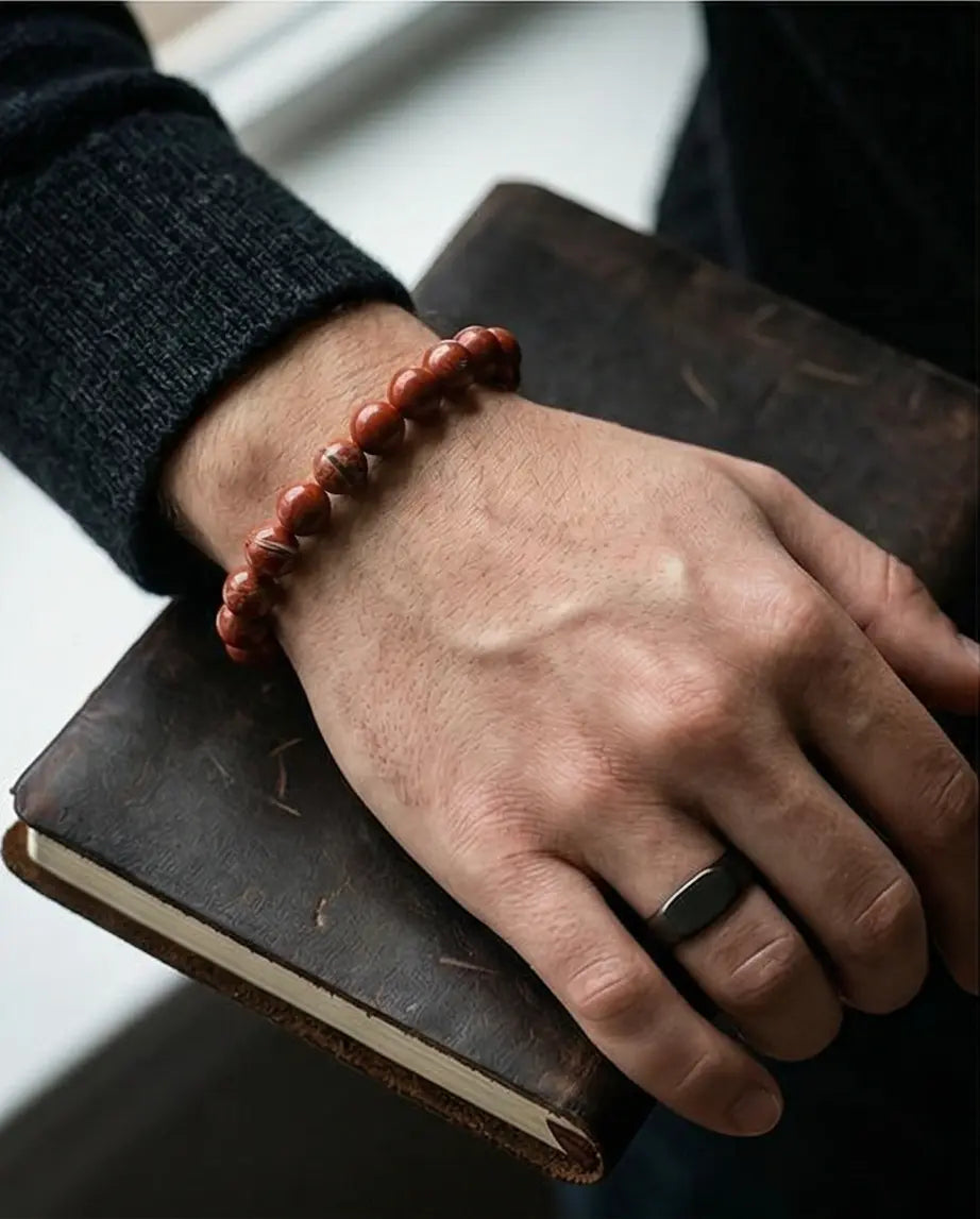 Red Jasper Endurance Bracelet