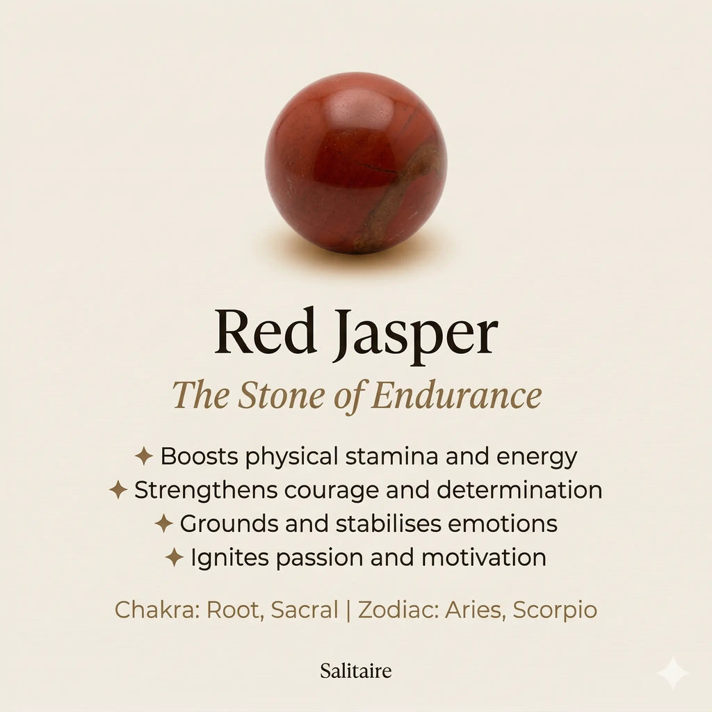 Red Jasper Endurance Bracelet