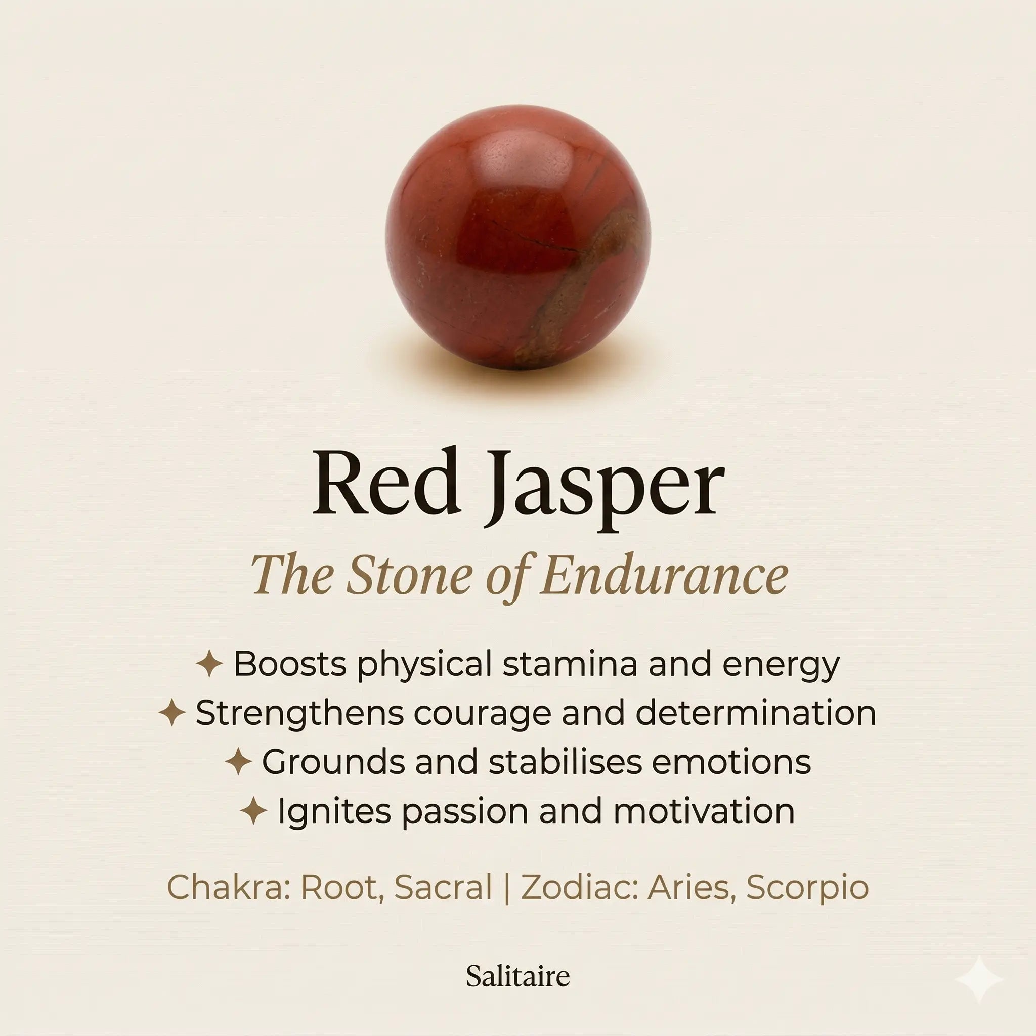 Red Jasper Endurance Bracelet