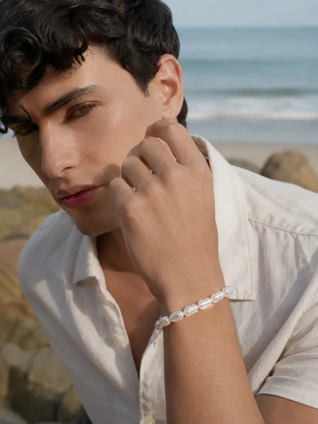 Ripple Pearl Bracelet