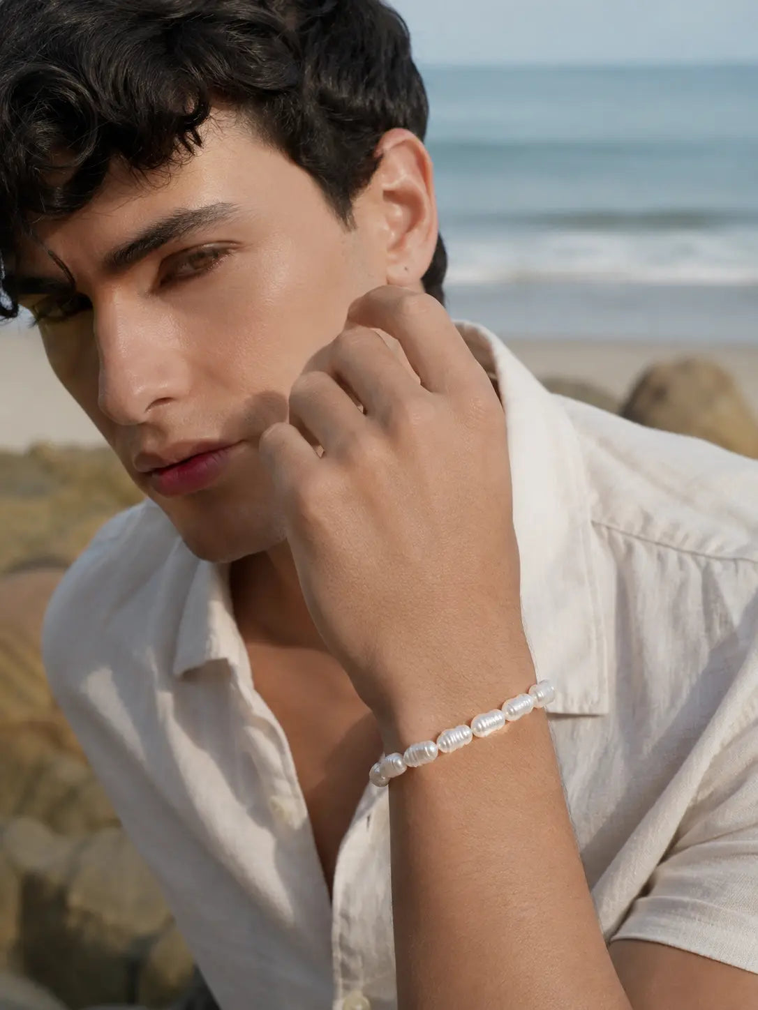 Ripple Pearl Bracelet