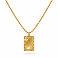 Sun Rays Pendant Necklace
