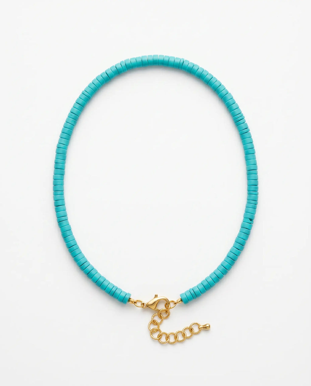 Turquoise Heishi Necklace