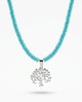Turquoise Heishi Necklace