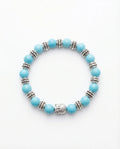 Men's Turquoise Buddha Bracelet - Salitaire jewellery